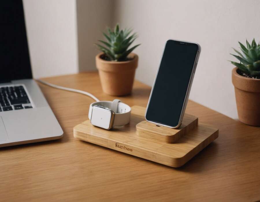 Bamboo Phone Stand